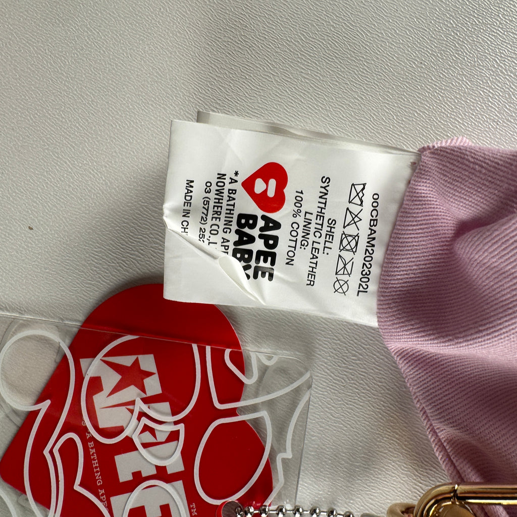 BAPE Apee Pink Camo Shoulder Bag