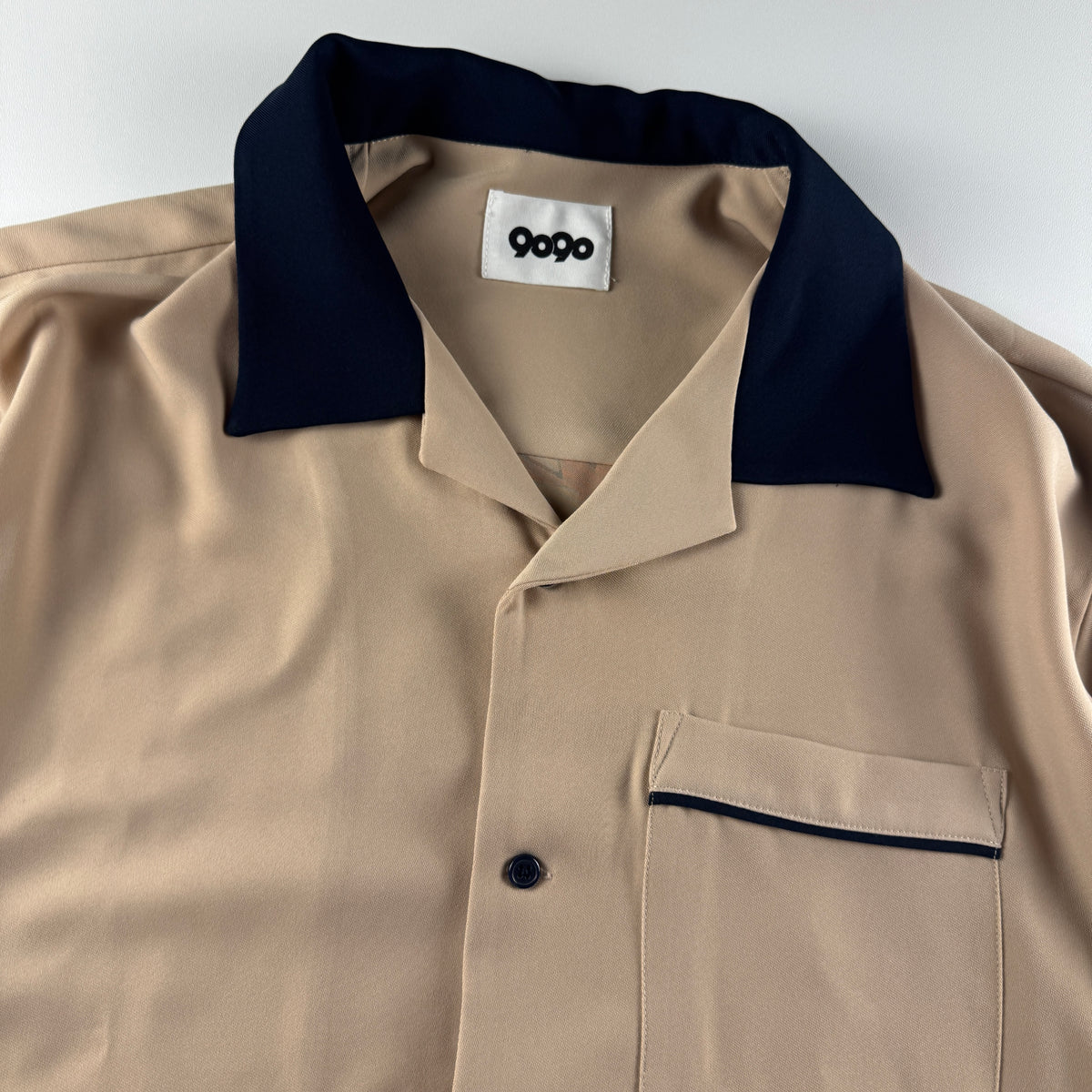 9090 Cartoon Light Beige S/S Shirt (L)