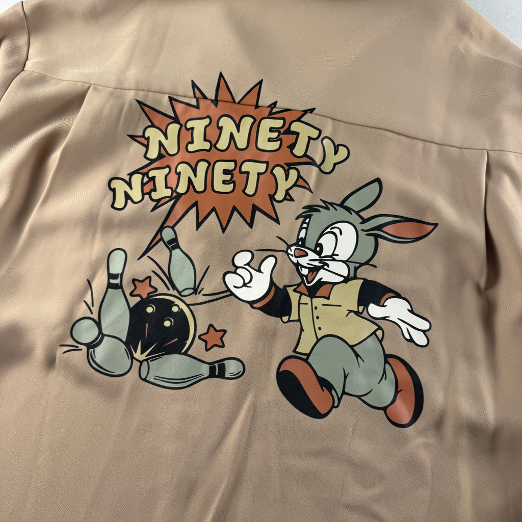 9090 Cartoon Light Beige S/S Shirt (L)