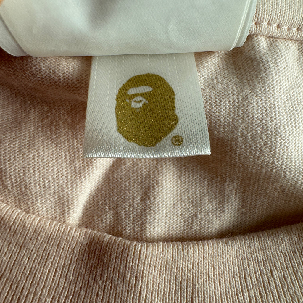 BAPE College Pink Long Sleeve (XL)