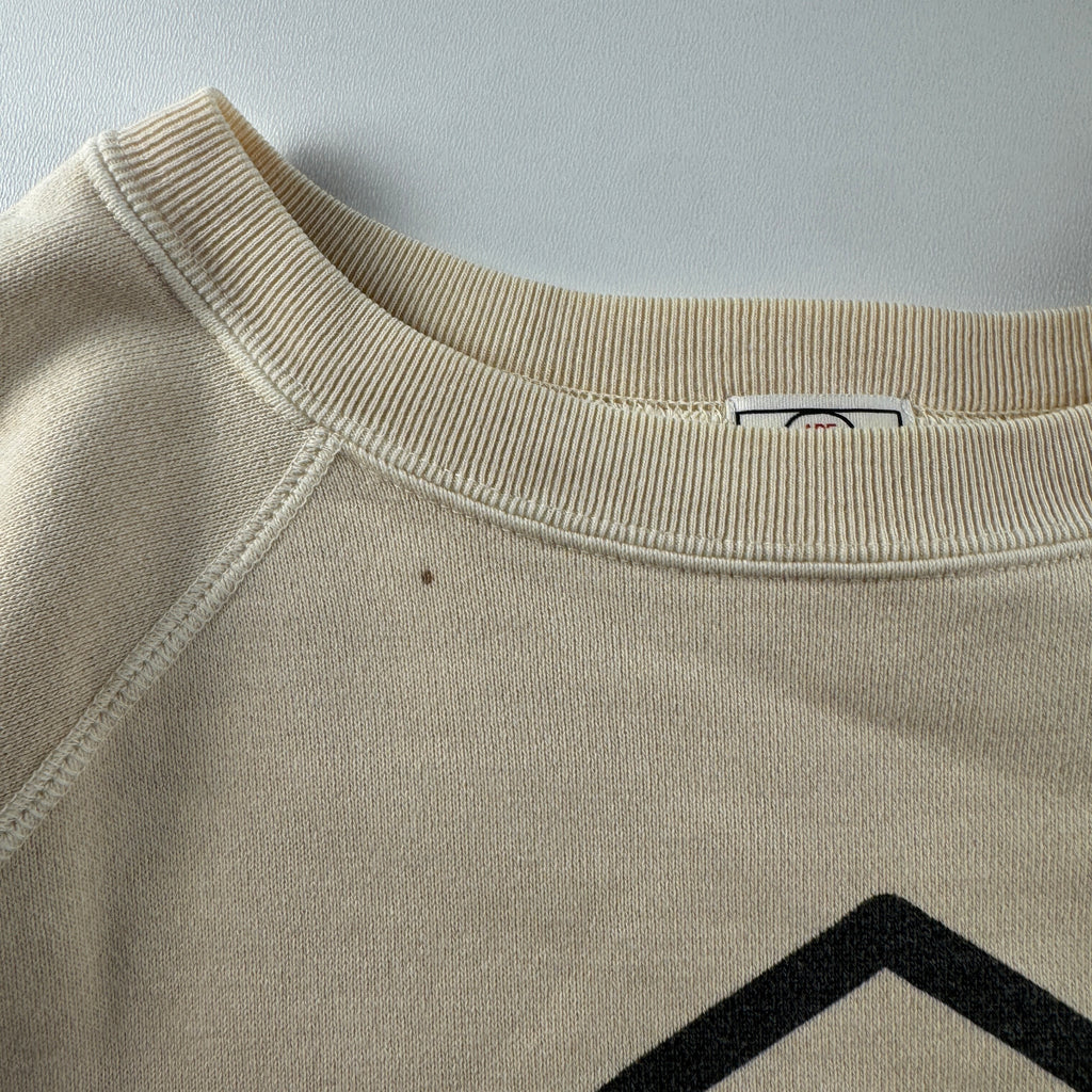 BAPE Baby Milo Afelf Beige Short Sleeve Sweater (M)