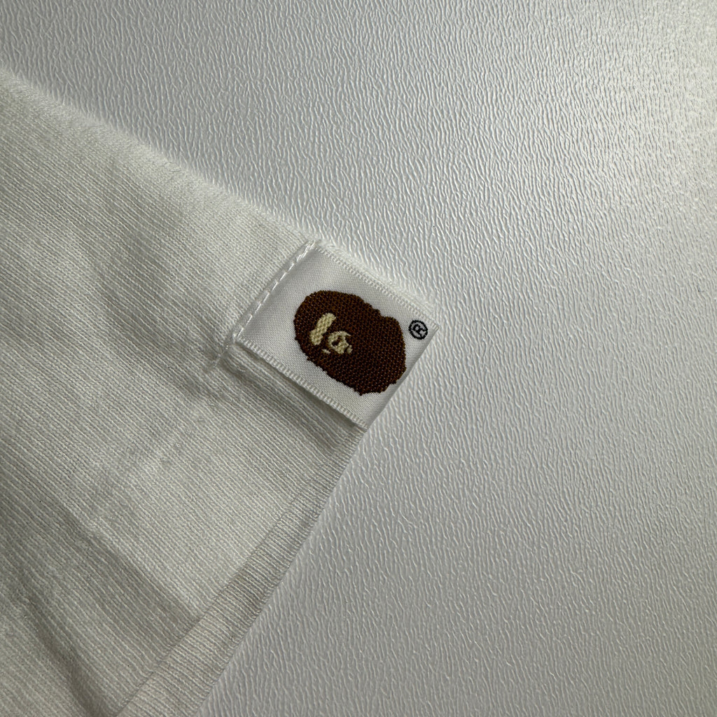 BAPE Baby Milo No Future White Tee (XL)