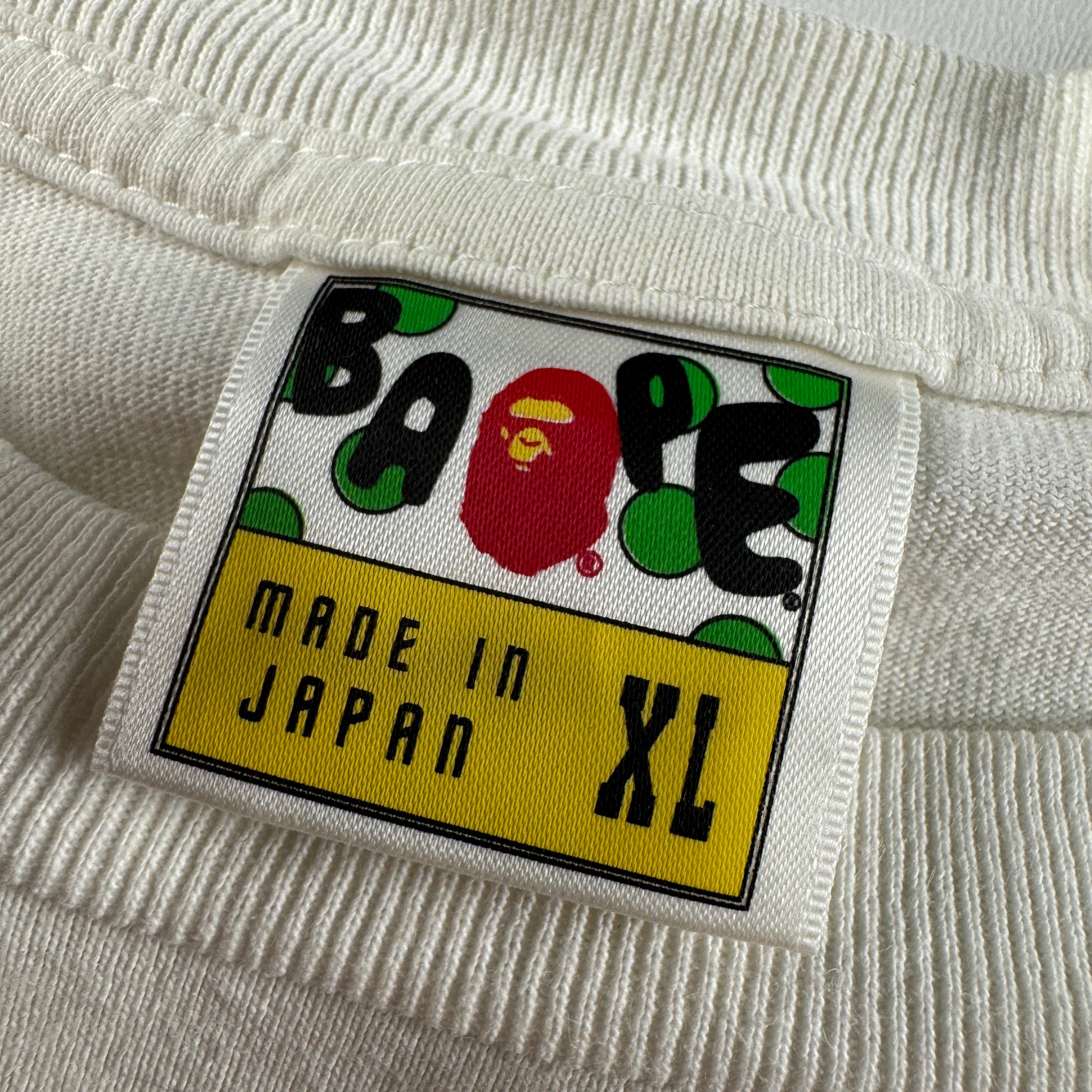 BAPE Baby Milo No Future White Tee (XL)