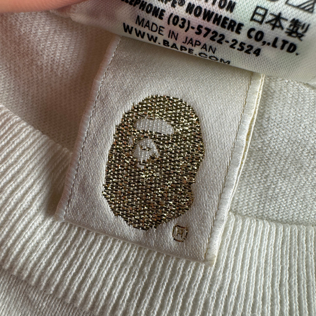 BAPE Baby Milo No Future White Tee (XL)
