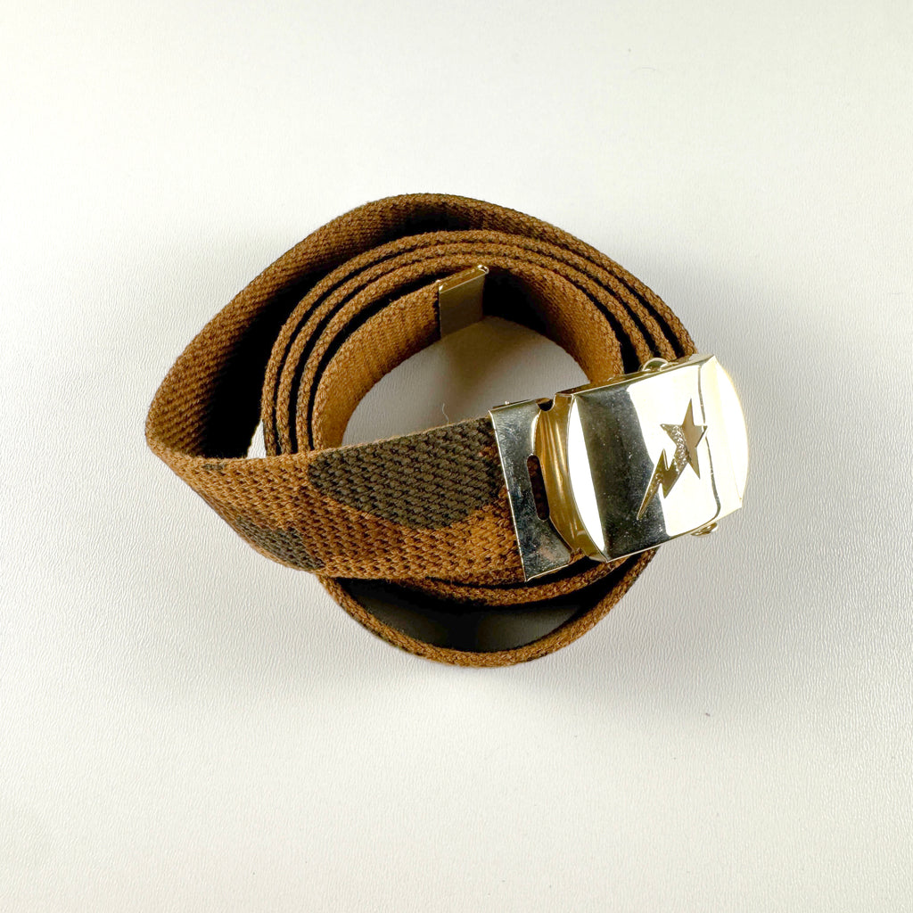 BAPE Camo Brown Belt