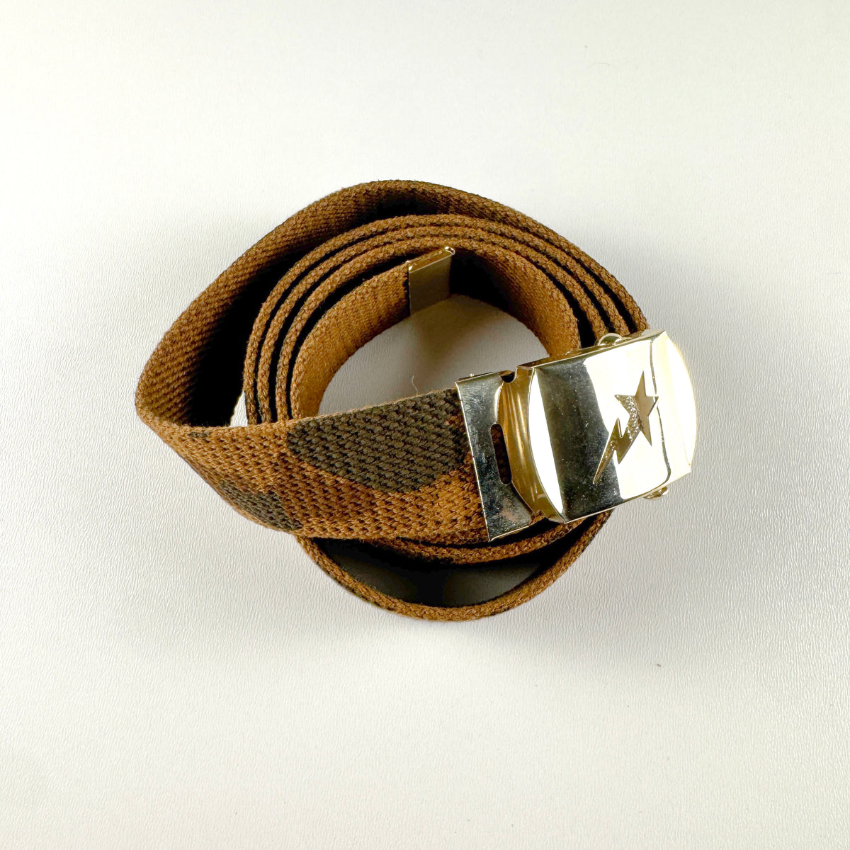 BAPE Camo Brown Belt