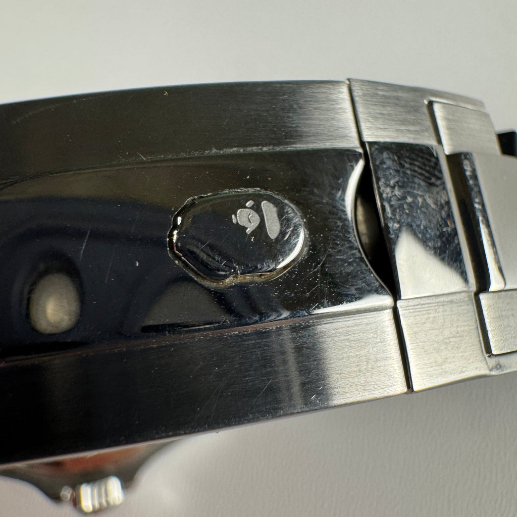 BAPEX Type 1 Black Rubber Band Watch