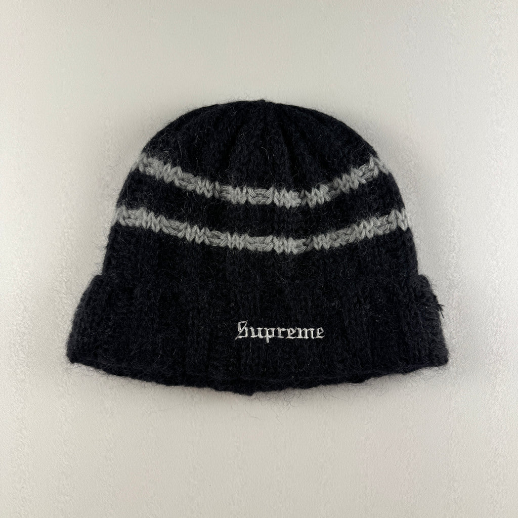 Supreme Brushed Stripe Beanie (OS)