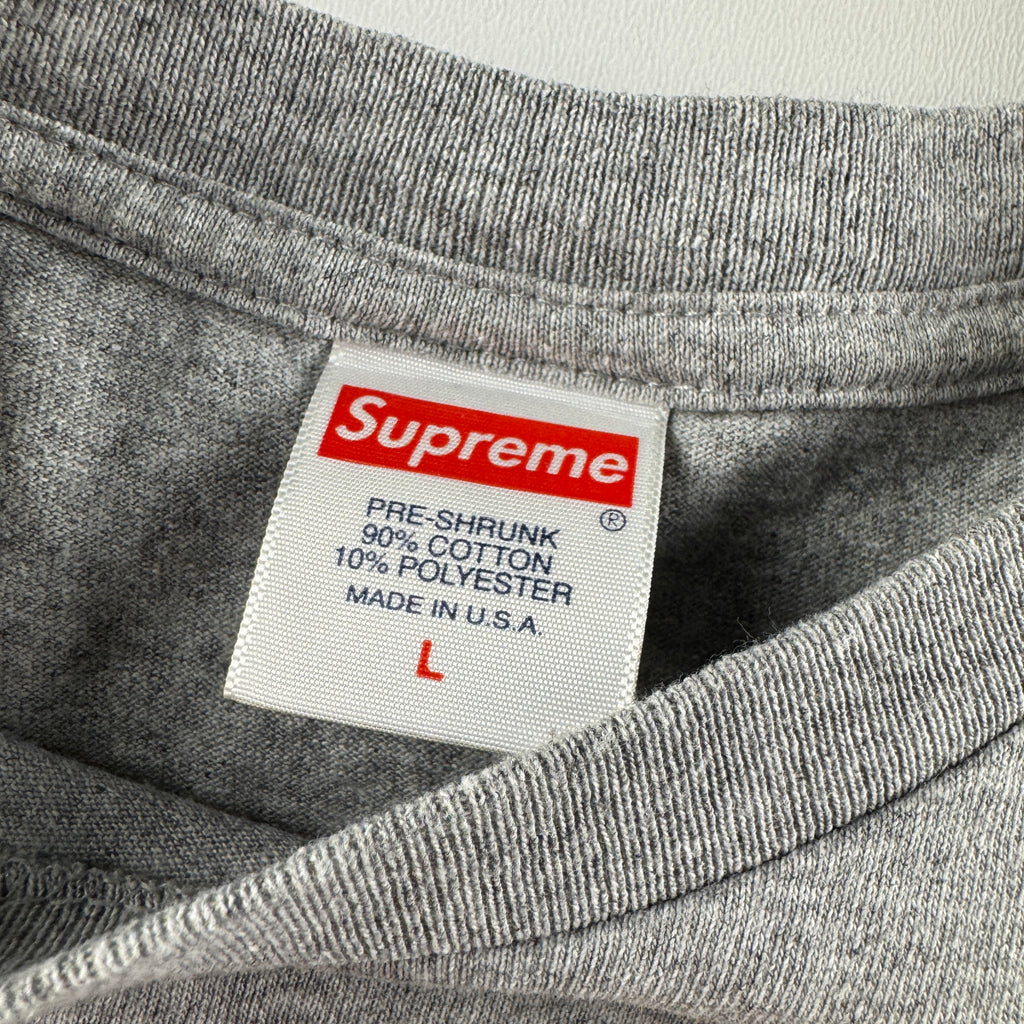 Supreme Fire Grey Tee (L)