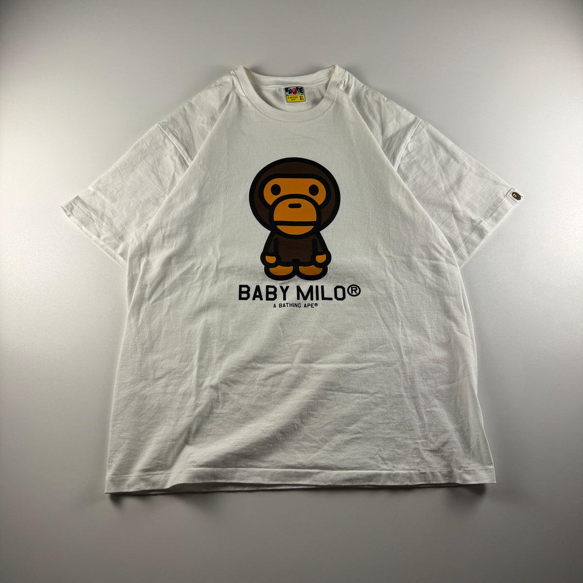 BAPE Baby Milo White Tee (XL)
