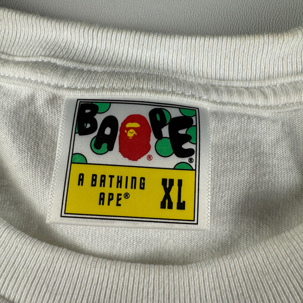 BAPE Baby Milo White Tee (XL)