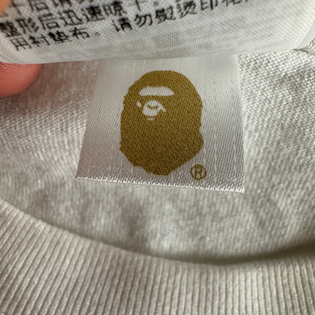 BAPE Baby Milo White Tee (XL)