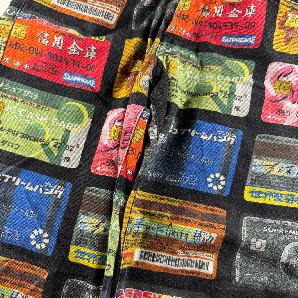 Supreme Credit Card Print Pants (30)