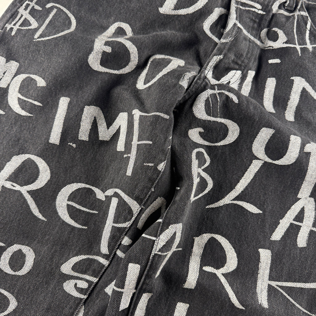 Supreme Black Ark Regular Black Pants (32)