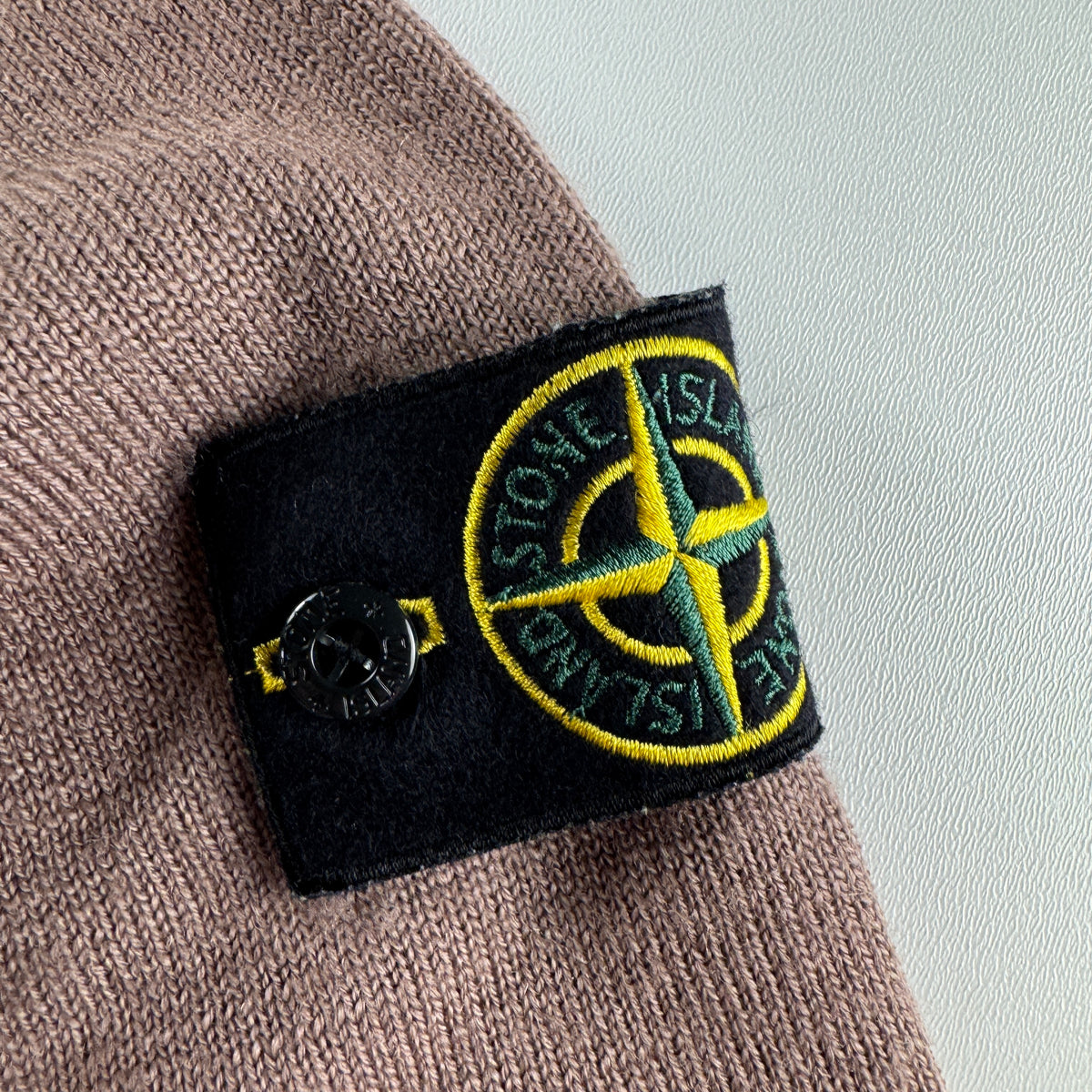 Stone Island Brown Pocket Knitted Sweater (M)