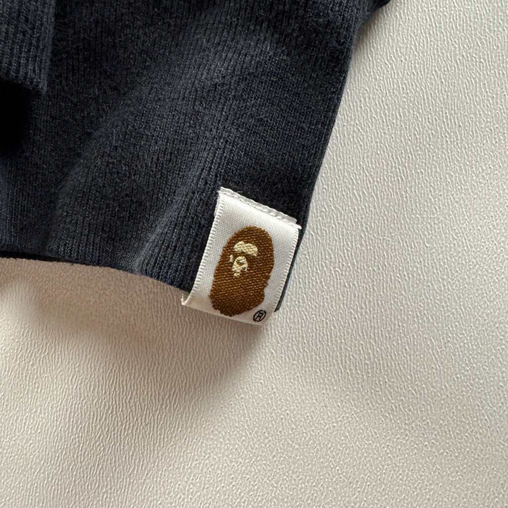 BAPE Camo Black Shark Zip Hoodie (L)