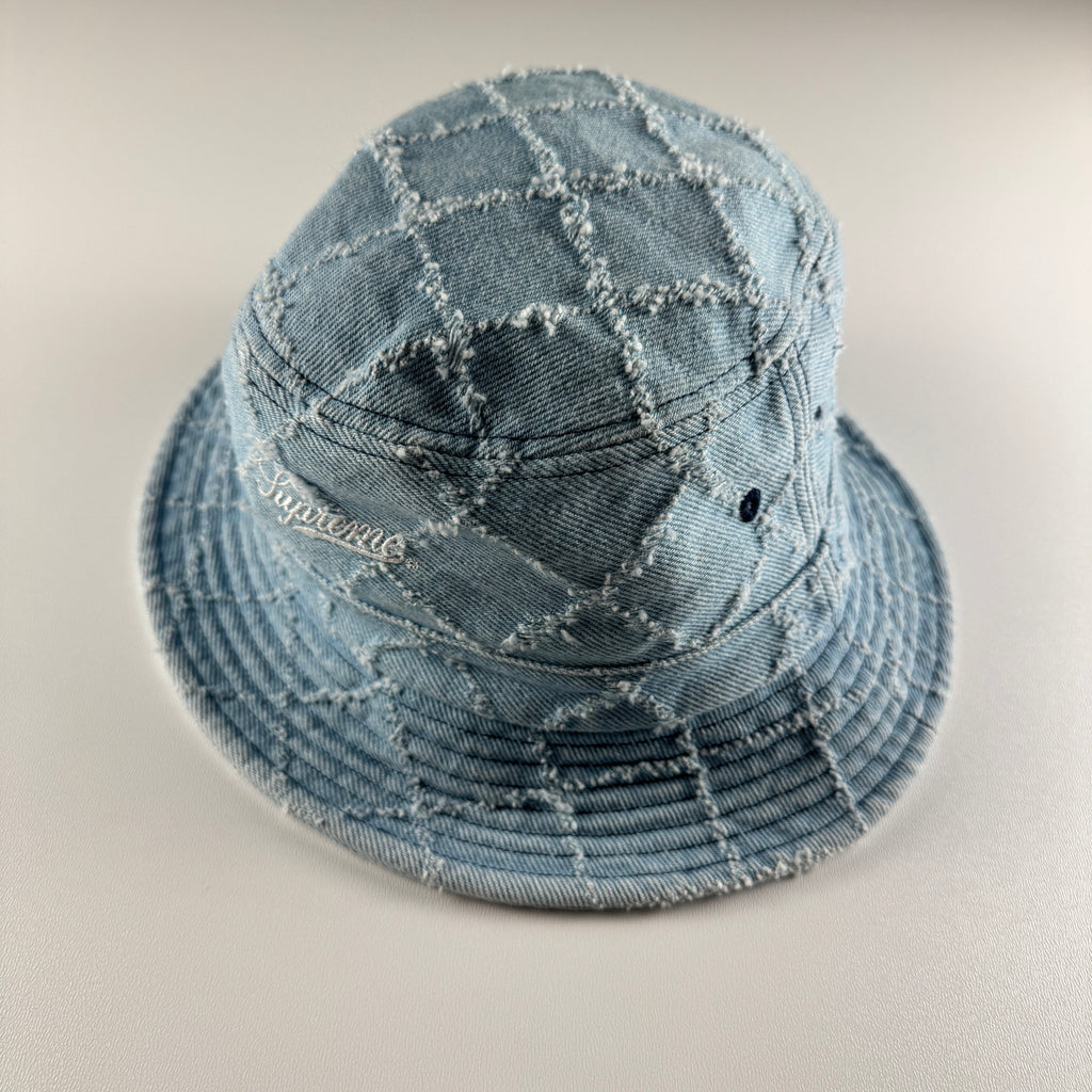 Supreme Punched Denim Crusher Blue (S/M)