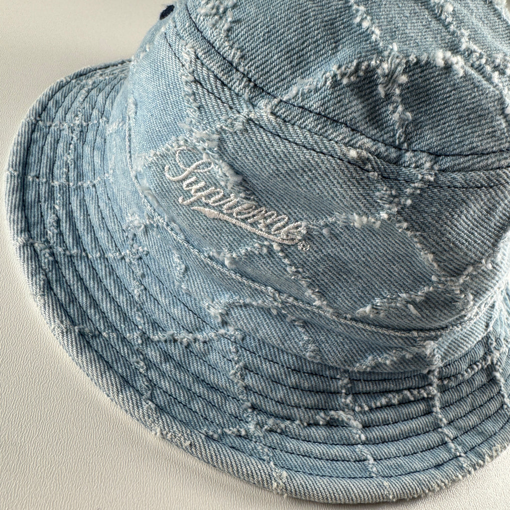 Supreme Punched Denim Crusher Blue (S/M)