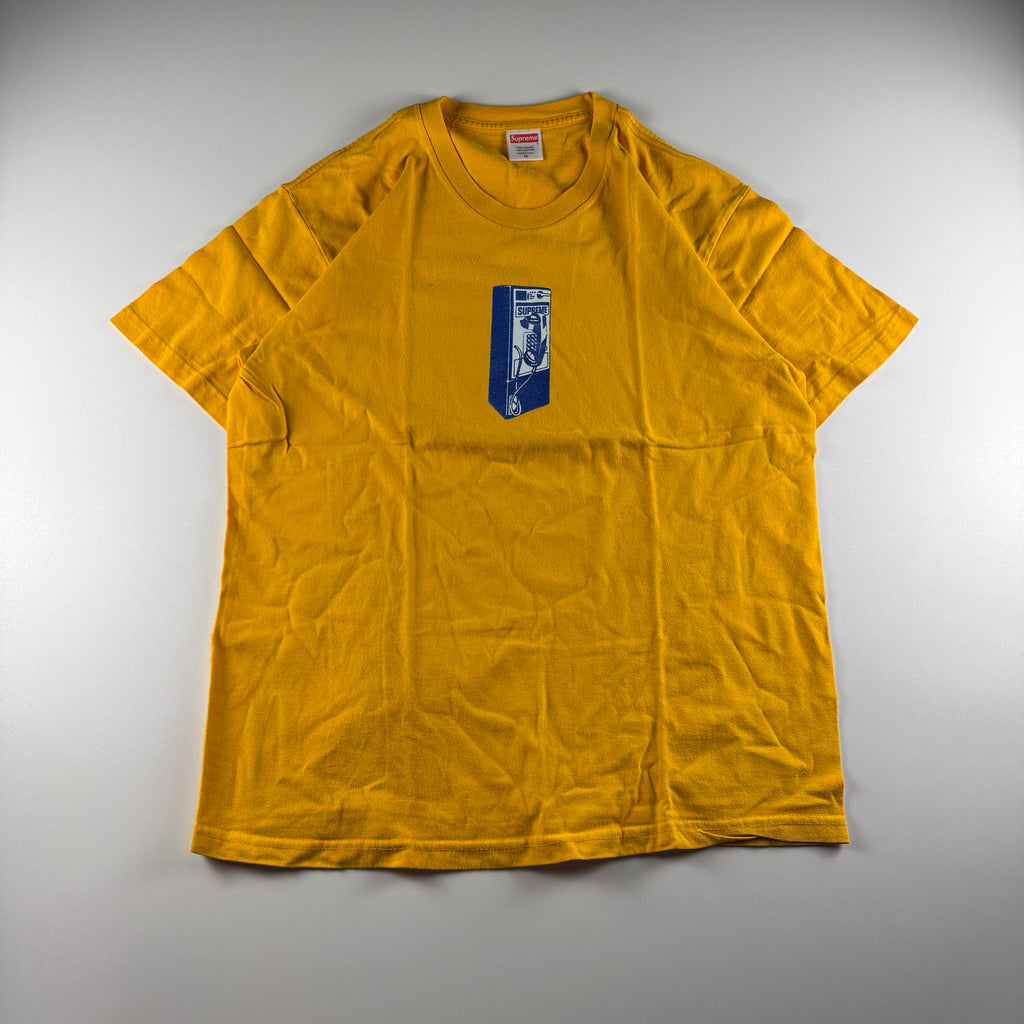 Supreme Payphone Yellow Tee (M)