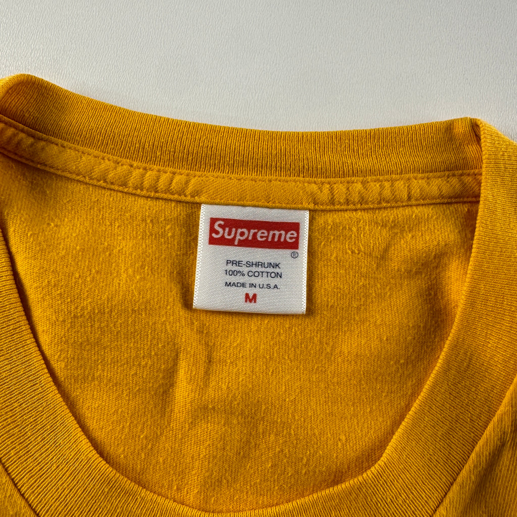 Supreme Payphone Yellow Tee (M)