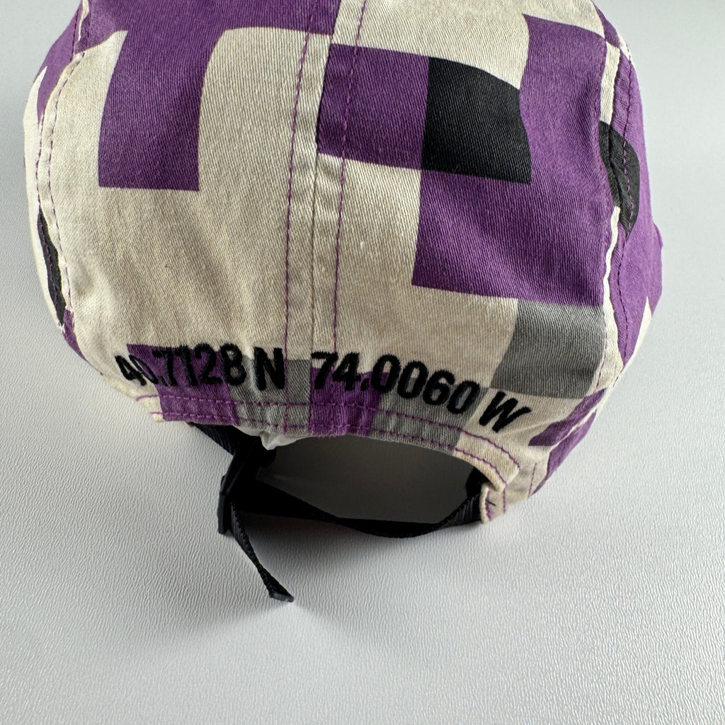 Supreme Purple Digi Camo Military Camp Cap (OS)