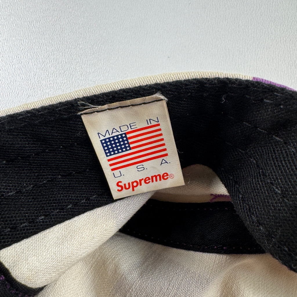 Supreme Purple Digi Camo Military Camp Cap (OS)