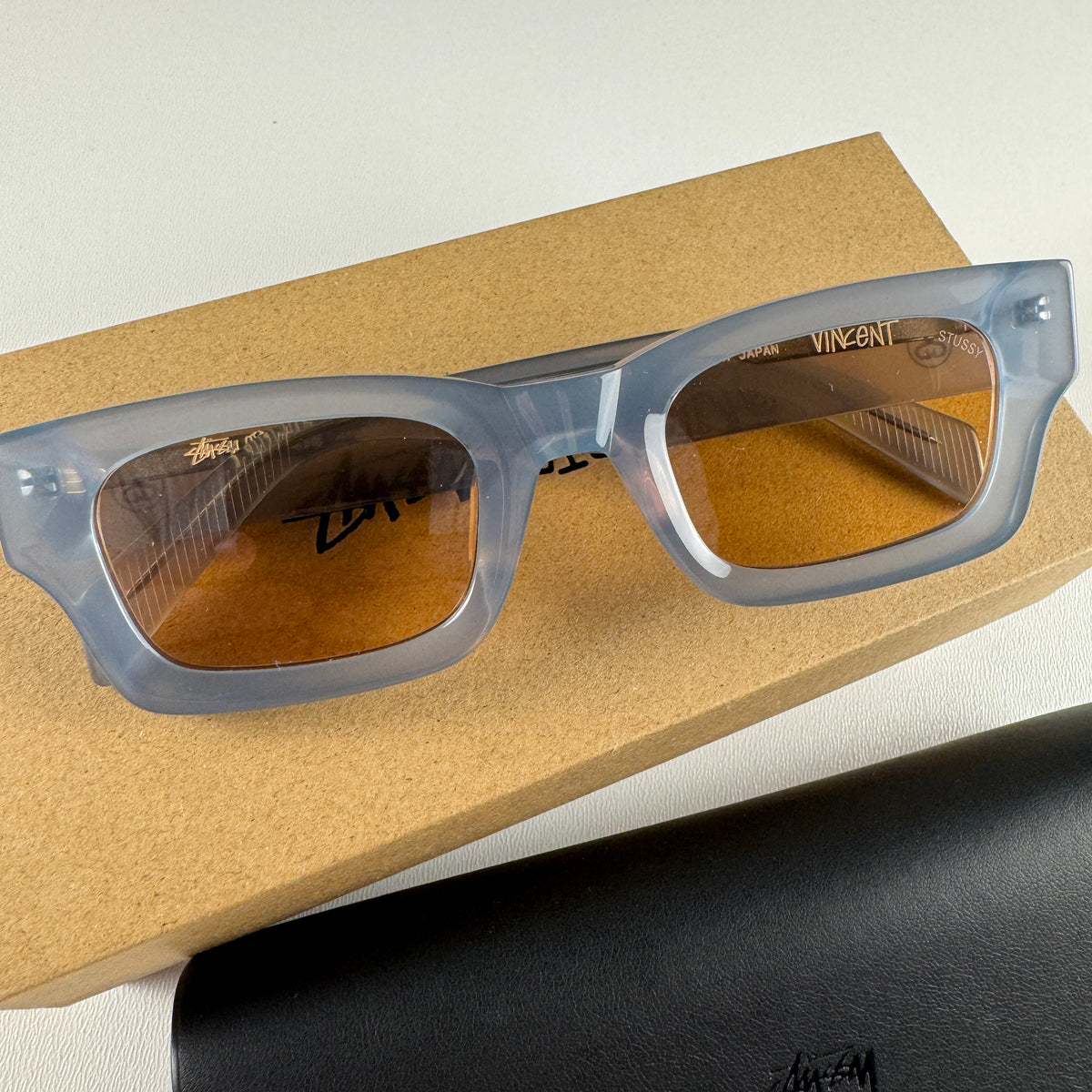 Stussy Vincent Blue Sunglasses