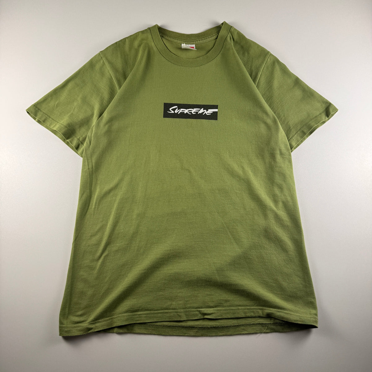 Supreme x Futura Box Logo Green Tee (S)