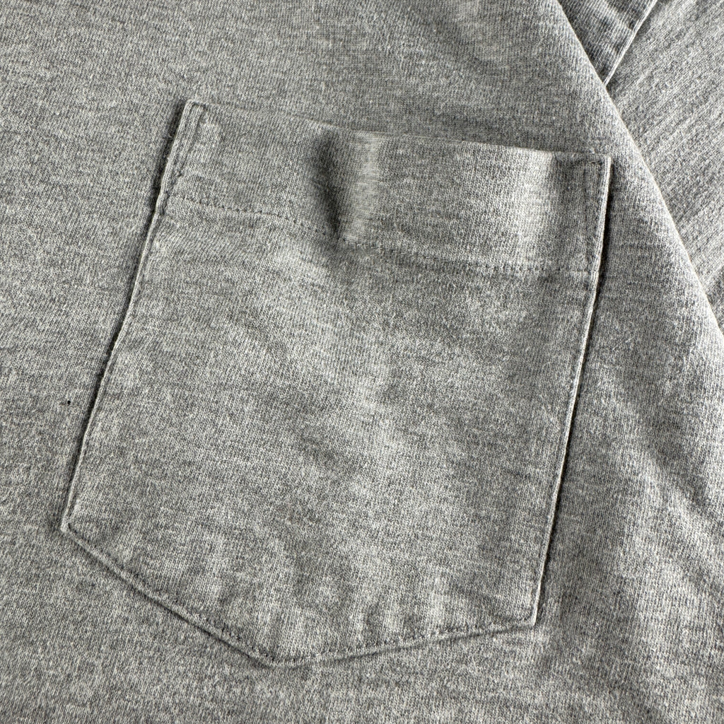 Auralee Heather Grey Stand Up Tee (3 - M/L)