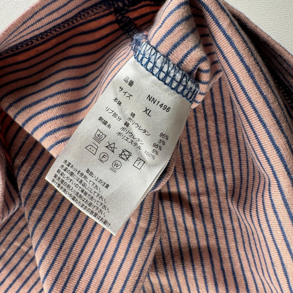 9090 Striped Pocket Tee (XL)