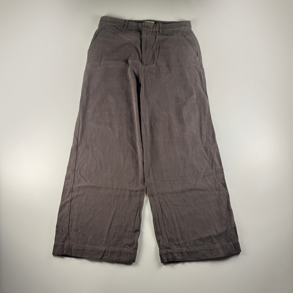 9090 Brown King Logo Chino Pants (L)