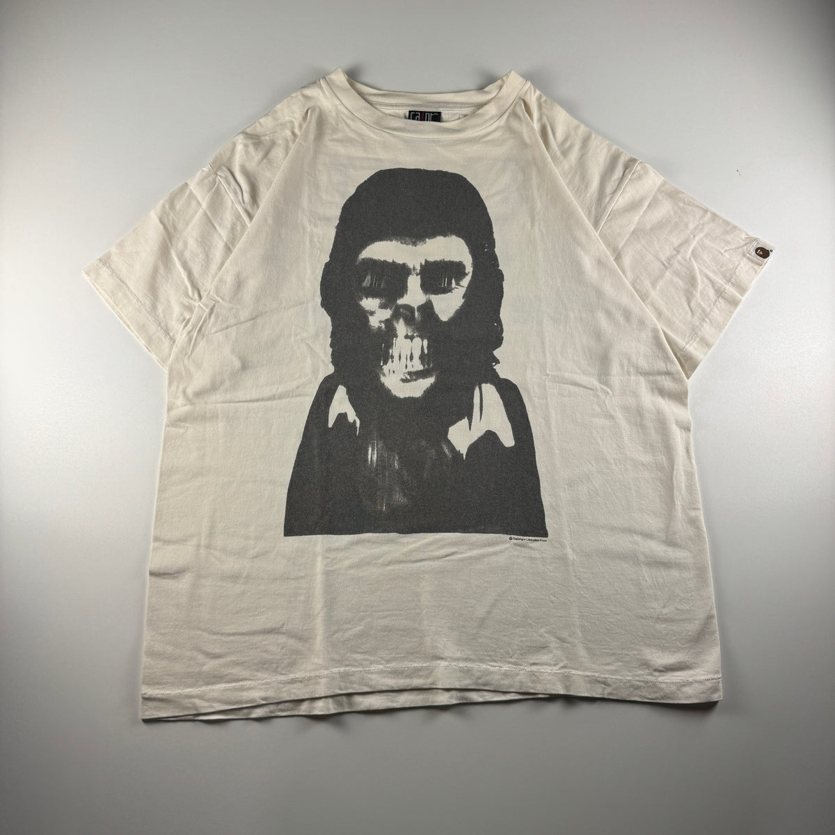 Saint Michael x BAPE Skull White Tee (XL)