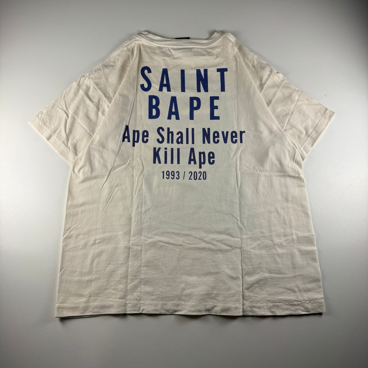 Saint Michael x BAPE Skull White Tee (XL)