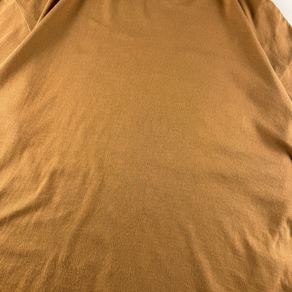 Auralee Seamless Crew Neck Brown Tee (L)