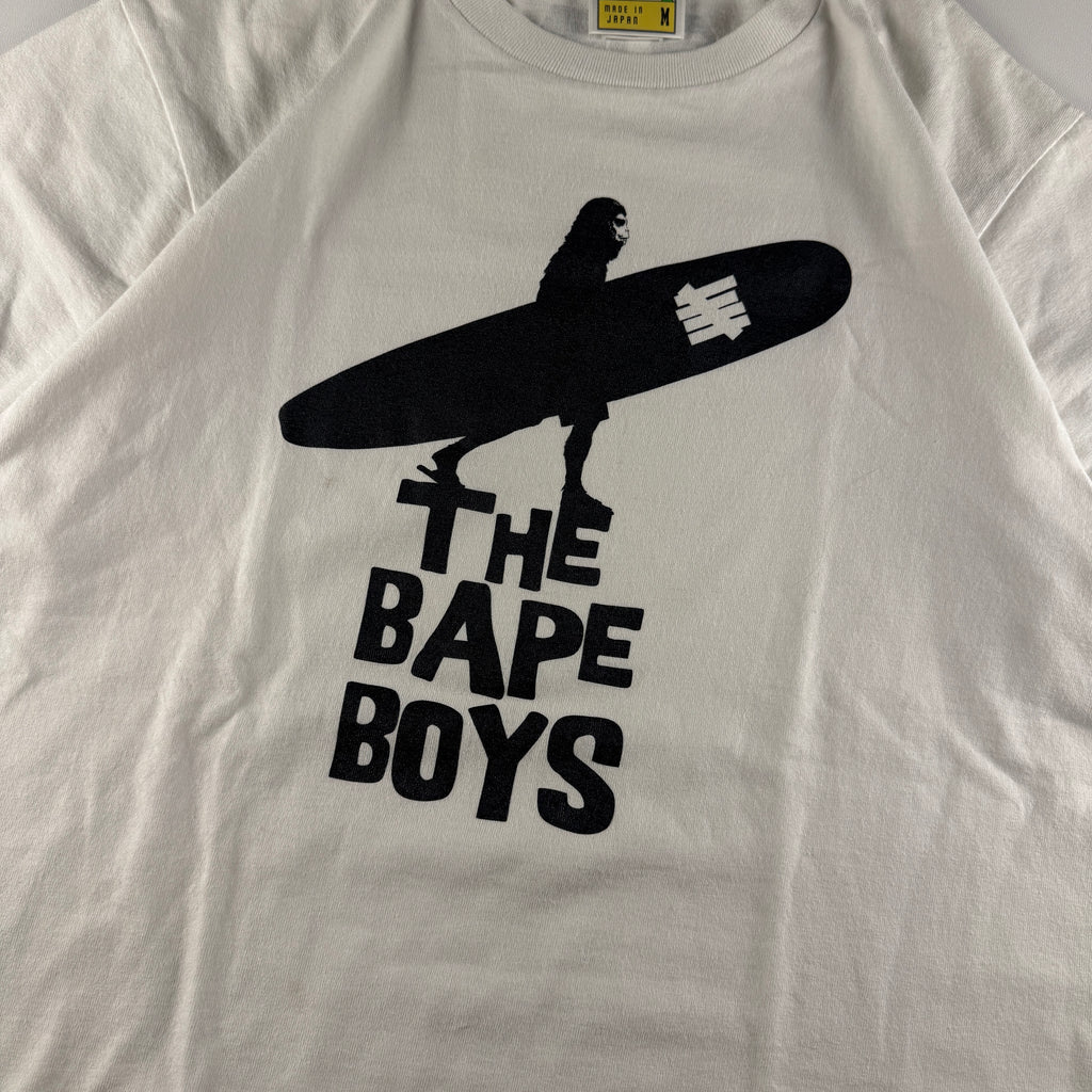 BAPE x Undefeated Bape Boys White Tee (M)