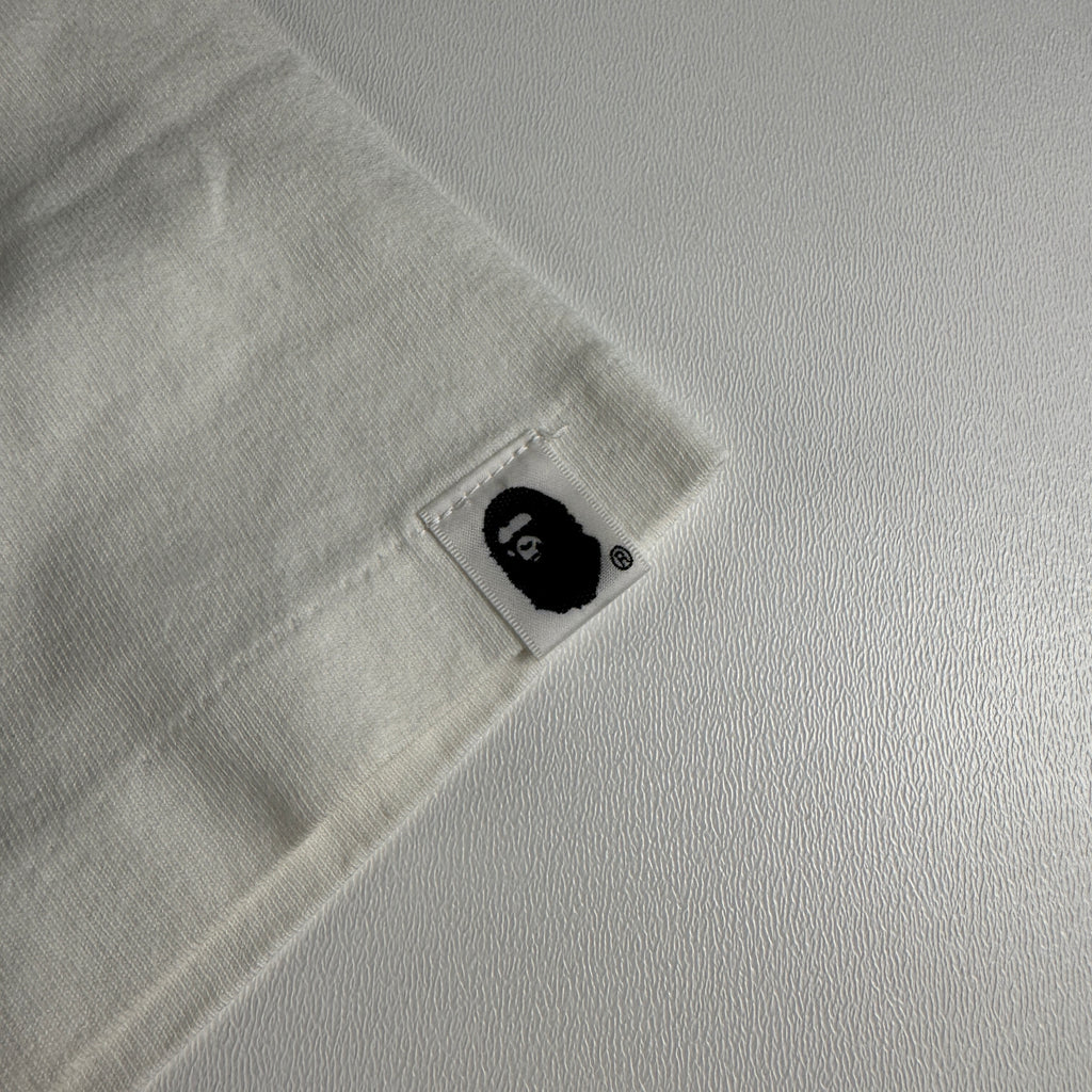 BAPE x Undefeated Bape Boys White Tee (M)