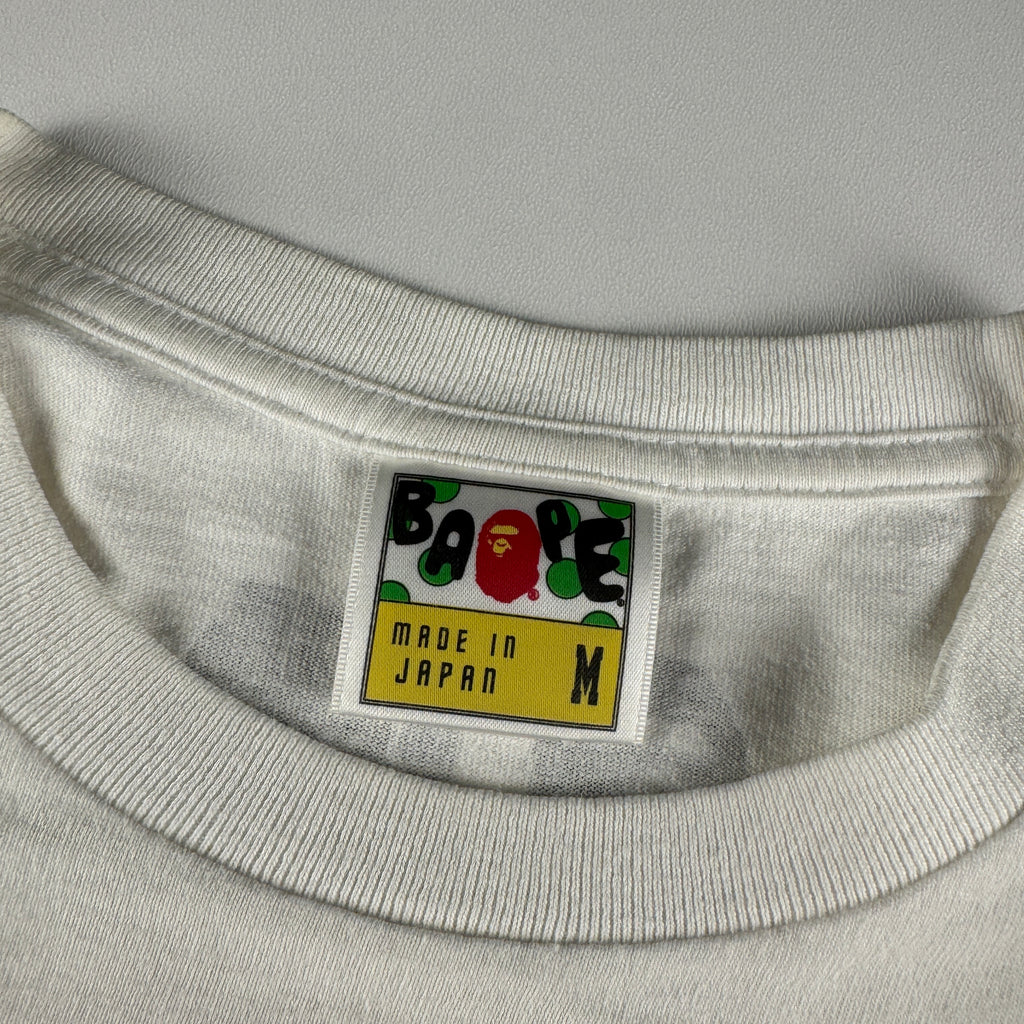 BAPE x Undefeated Bape Boys White Tee (M)