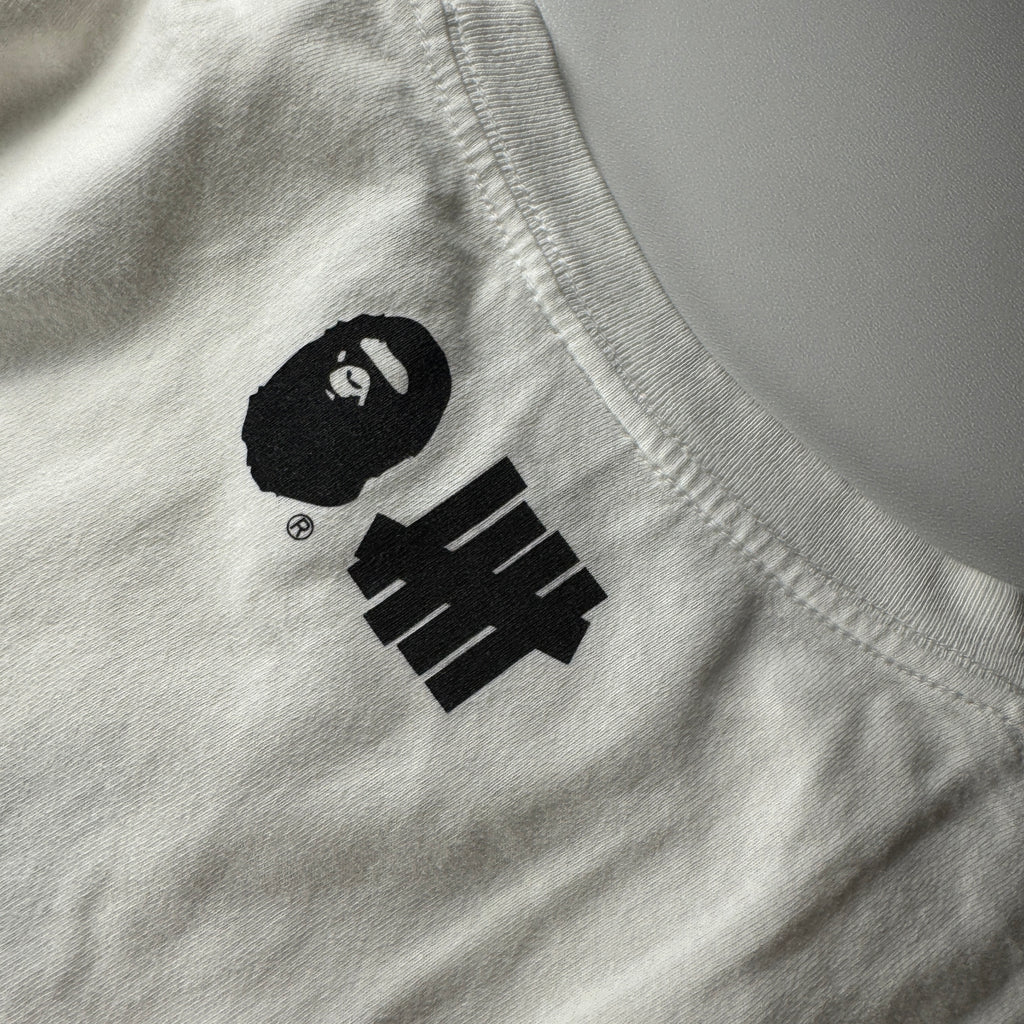BAPE x Undefeated Bape Boys White Tee (M)