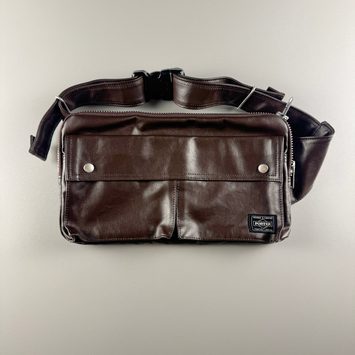Porter FreeStyle Brown Waist Bag
