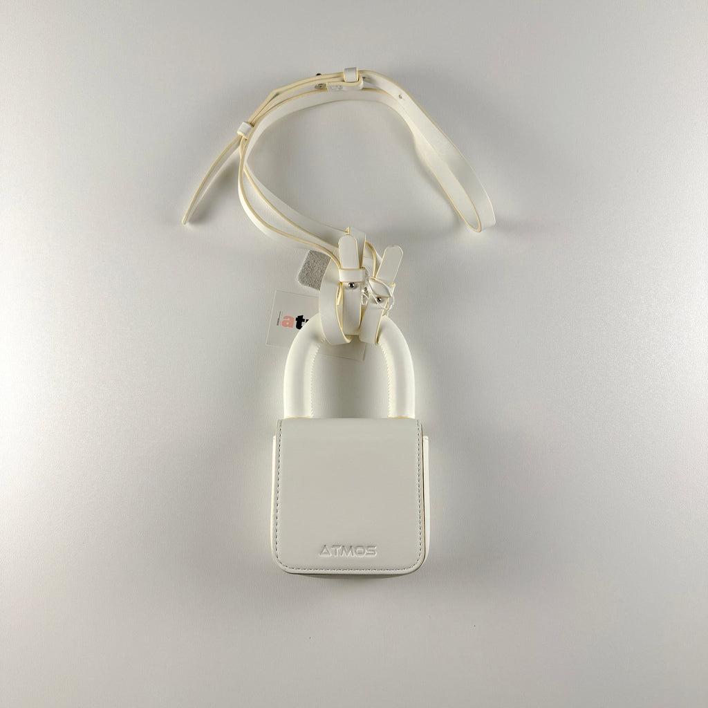Atmos Pink Mini Bag White
