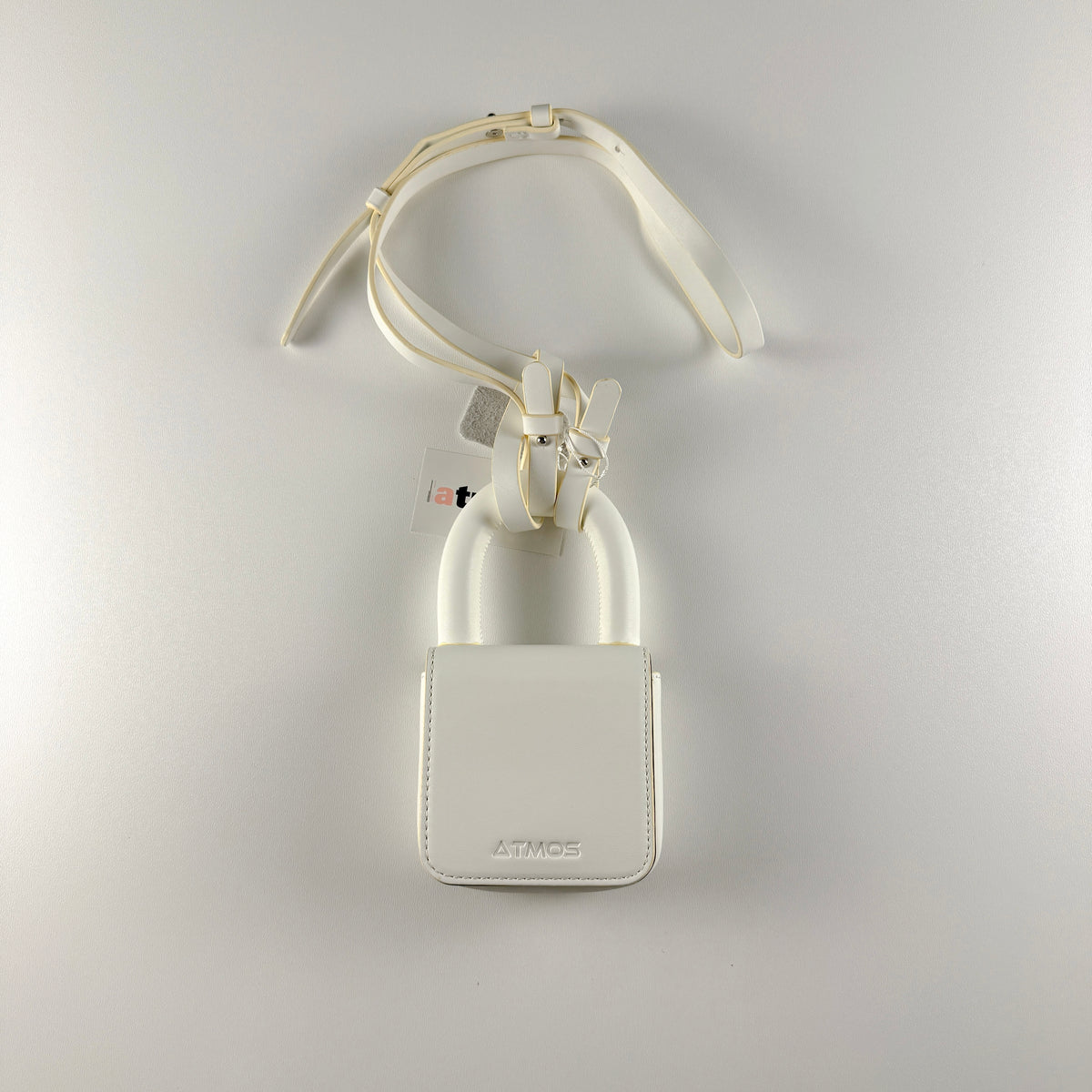 Atmos Pink Mini Bag White