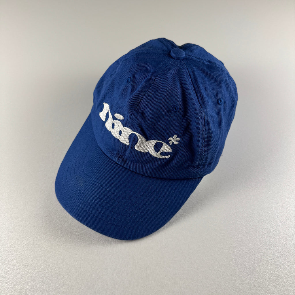 9090 Logo Embroidered Blue Cap