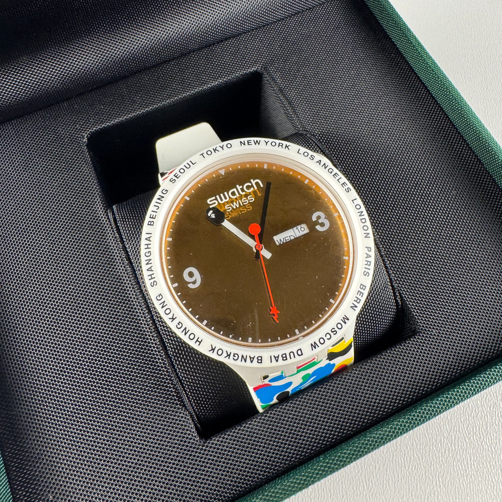 BAPE x Swatch Tokyo Watch