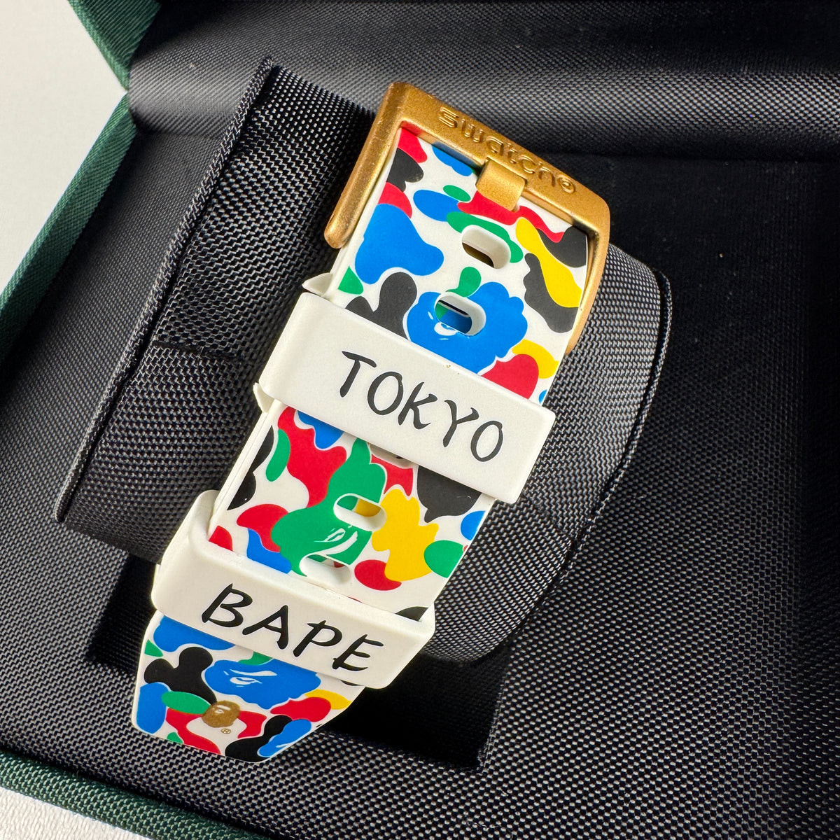 BAPE x Swatch Tokyo Watch