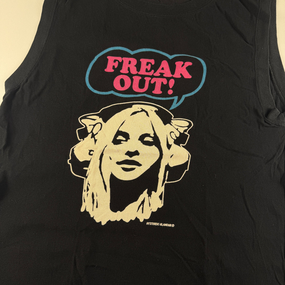 Hysteric Glamour Black Sleeveless Tank Top (OS)