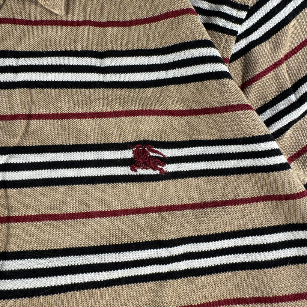 Burberry Black Label Nova Stripe Polo Shirt (2 / M)