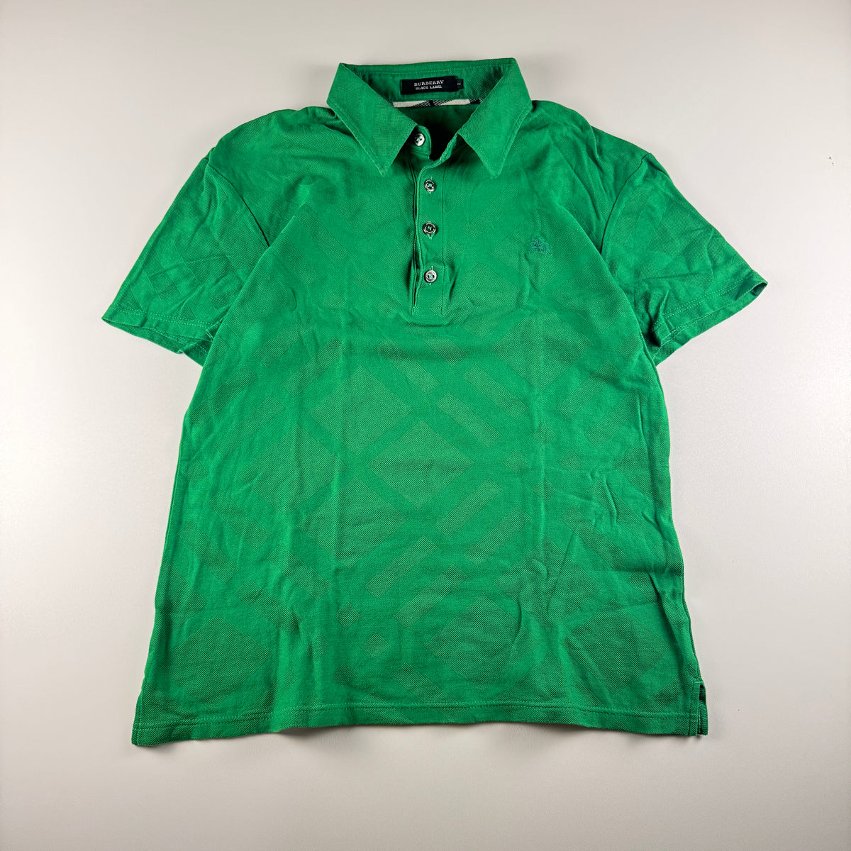 Burberry Black Label Polo Shirt Green (M)