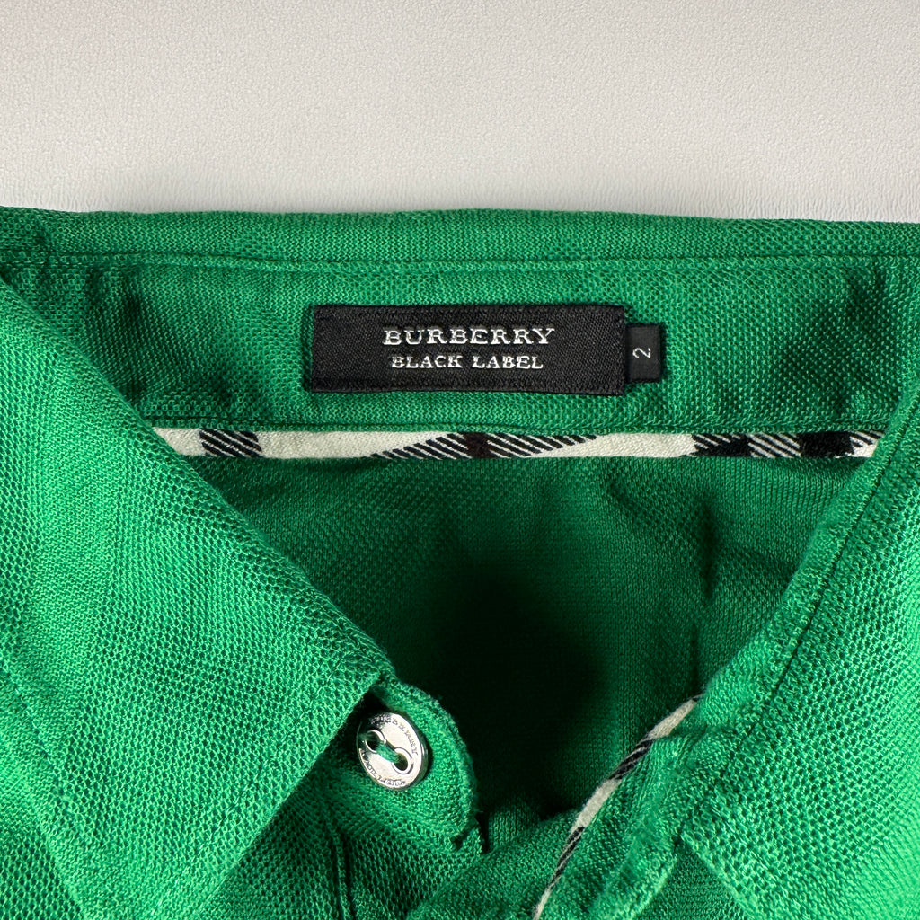 Burberry Black Label Polo Shirt Green (M)