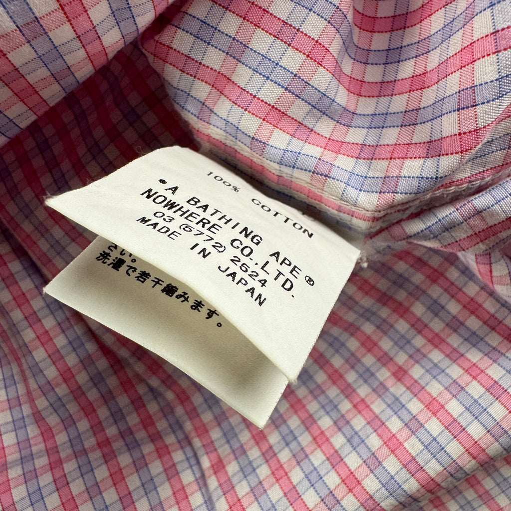 BAPE Baby Milo Check Shirt (M)