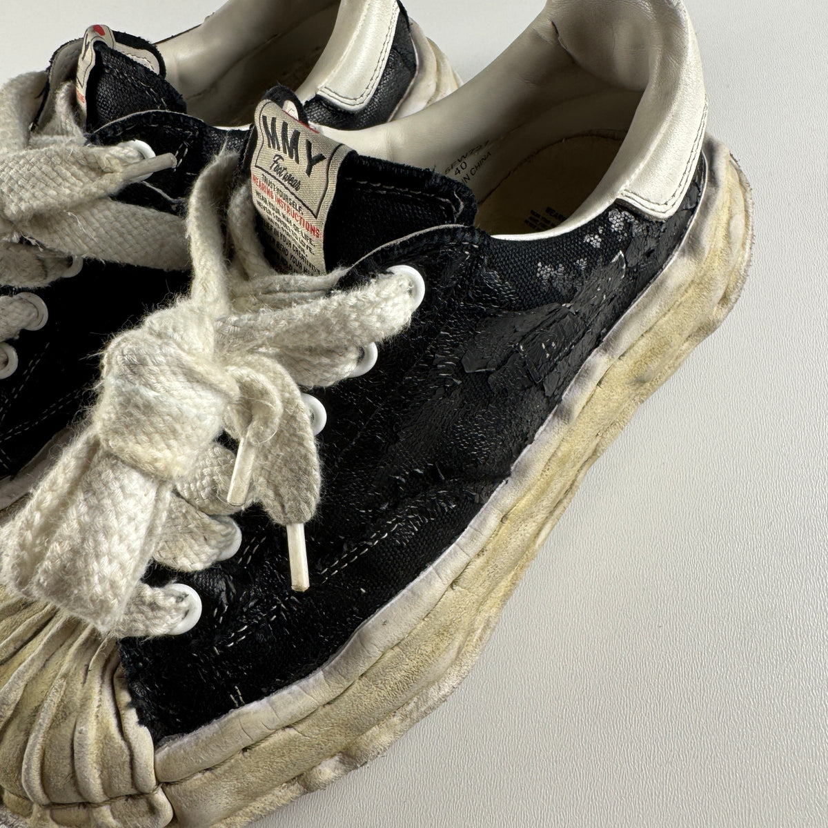 Maison Mihara Yasuhiro Black Blakey Patent (EU 40)